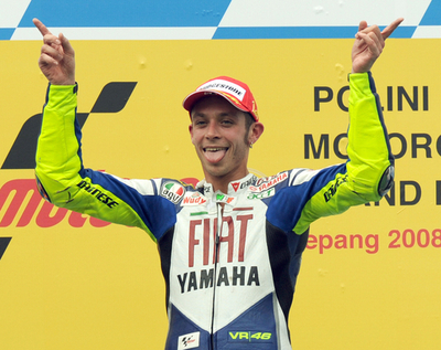 ロッシ マレーシアGP・MotoGPクラス制しシーズン9勝目