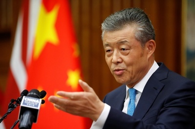 中国、太平洋地域への英空母配備をけん制