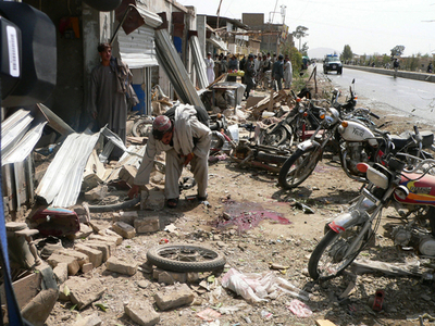 アフガニスタンで自爆攻撃、民間人8人死亡、約30人負傷 タリバンが犯行声明