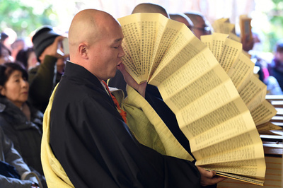 「文殊の知恵」にすがり合格祈願　鎌倉で文殊祭