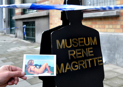 マグリットの絵画が盗難、ブリュッセルの美術館