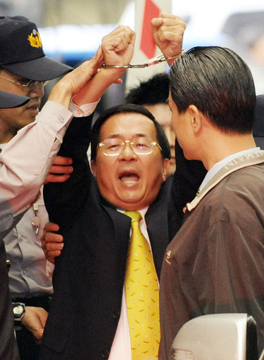 台湾地裁、陳前総統の保釈を撤回 再拘置