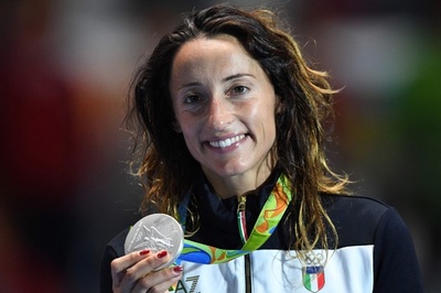 フェンシング銀の伊選手、テロ対抗を呼び掛け