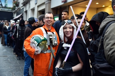 SW『フォースの覚醒』早く観たい！ 英仏などで先行上映