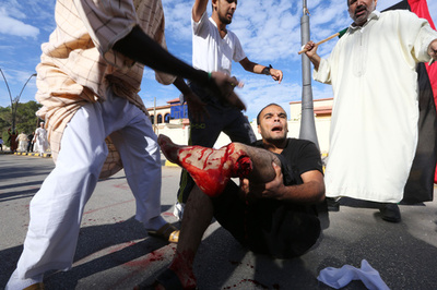 リビアで市民と民兵が衝突、31人死亡