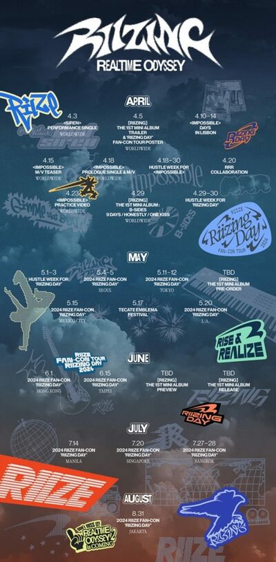 RIIZE、6月のミニアルバムカムバック確定…パフォーマンスシングル公開