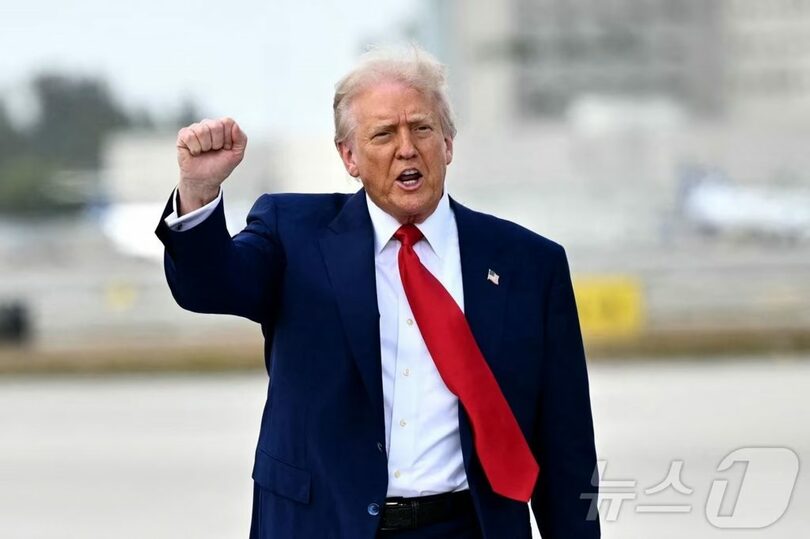 トランプ米大統領(c)AFP/news1