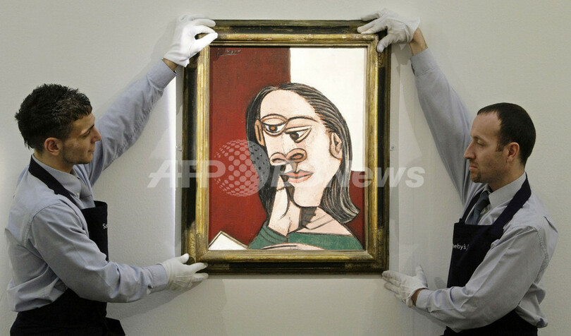 2大競売大手がロンドンで絵画オークション開催、予想落札価格53億円の作品も