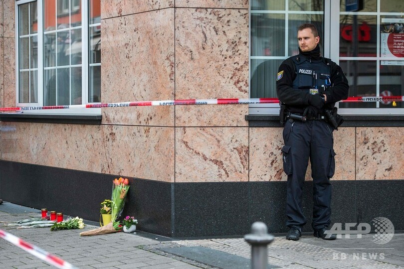 ドイツ西部で銃撃、9人死亡 人種差別が動機か