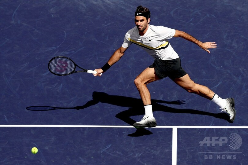 フェデラー、キャリア初の開幕17連勝でBNPパリバOP決勝進出