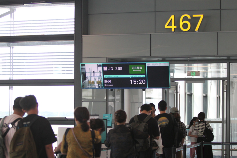 中国・杭州蕭山国際空港、11月5日時点で旅客数が前年以上に