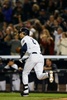 14MLB、ニューヨーク・ヤンキース（New York Yankees）対ボルティモア・オリオールズ（Baltimore Orioles）。1回に適時打二塁打を放ったニューヨーク・ヤンキースのデレク・ジーター（Derek Jeter、2014年9月25日撮影）。(c)AFP/Getty Images/Elsa