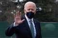 ジョー・バイデン米大統領。ワシントンのホワイトハウスで（2021年3月16日撮影）。(c)JIM WATSON / AFP