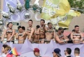 台湾の台北で開催されたプライド・パレードの参加者（2019年10月26日撮影）。(c) Sam YEH / AFP