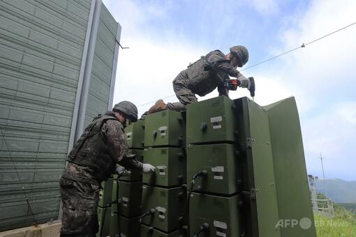 韓国、北朝鮮への宣伝放送中止を発表 写真4枚 国際ニュース：AFPBB News