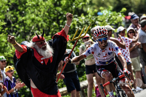 写真特集】「悪魔おじさん」～世界一有名な自転車ロードレースファン