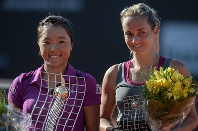 奈良がWTAツアー初優勝、リオ・オープン