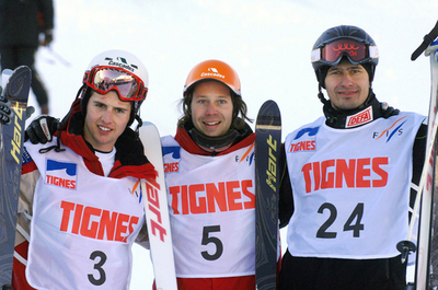 ルソー W杯男子モーグル開幕戦を制す
