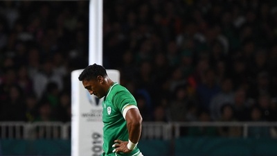 アイルランド、危険タックル選手の出場停止処分に異議申し立てせず