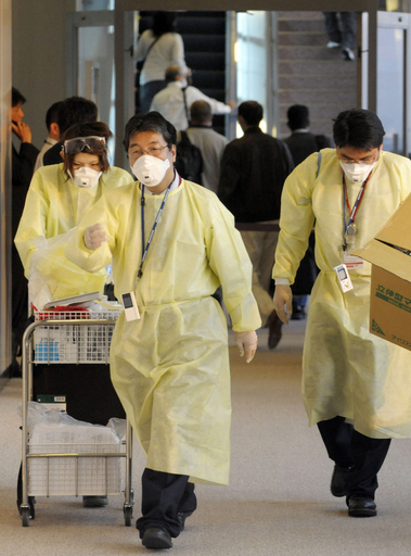 成田でA型インフル陽性反応