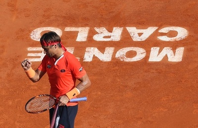 フェレール、相手の棄権で2回戦を突破 モンテカルロ・マスターズ