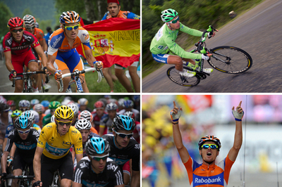 サンチェスが第14ステージ優勝、びょうがまかれパンク続出  ツール・ド・フランス