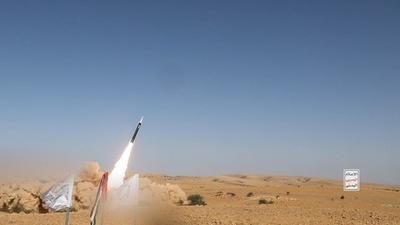 イスラエル軍、イエメンから発射のミサイル迎撃 発表