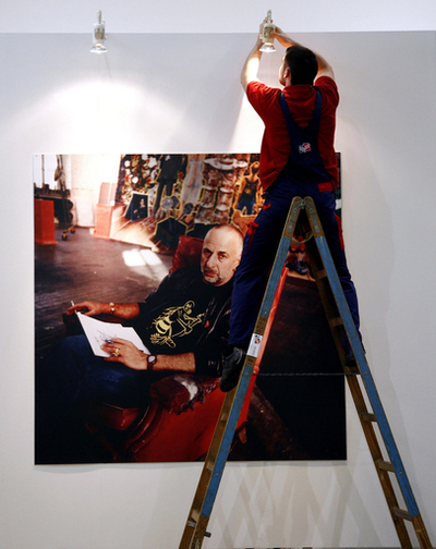 イェルク・イメンドルの回顧展開催に向けラインゴールドホールでは準備が進む