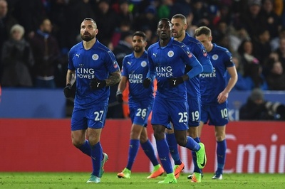 レスターが再試合制しFA杯5回戦へ、新戦力エンディディが決勝弾