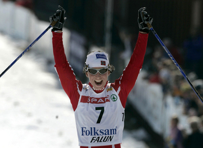 ＜クロスカントリー 06-07W杯・第19戦＞女子7.5キロメートルC＋7.5キロメートルF・パシュート、ビョルゲン シーズン2勝目を挙げる - スウェーデン