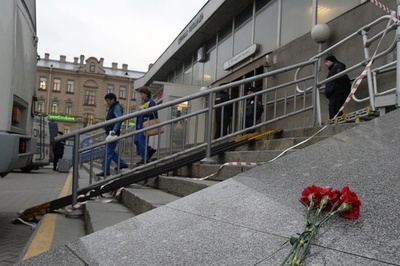 ロシアの地下鉄爆破、自爆犯はキルギス出身の人物か