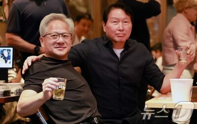 韓国でジェンスン・フアンCEOの「ソメク」「チメク」効果…弘大・蚕室で酒類売り上げ急増