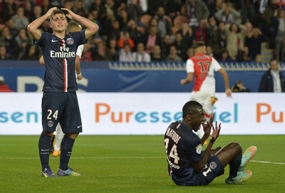 PSGがまたしても引き分ける、終了間際に同点弾許す