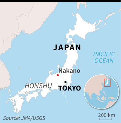 Man arrested after four killed in Japan gun and knife attack
