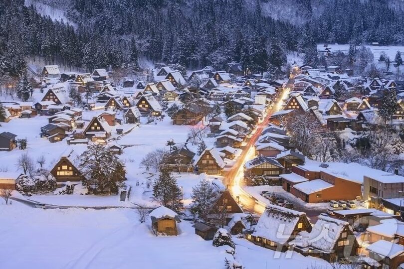 岐阜・白川郷＝キョウォントラベル提供(c)news1