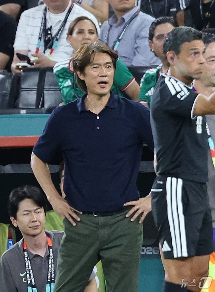 韓国代表のホン・ミョンボ監督(c)news1