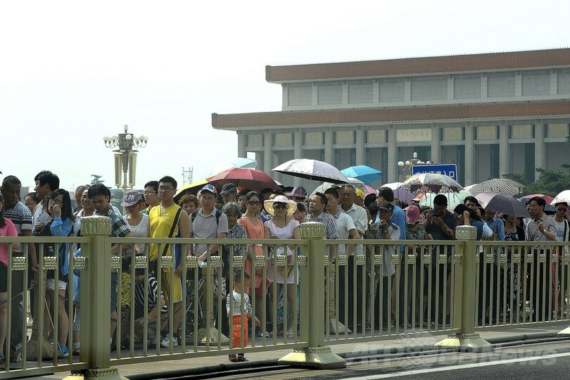 天安門事件から25年、北京中心部は厳戒態勢