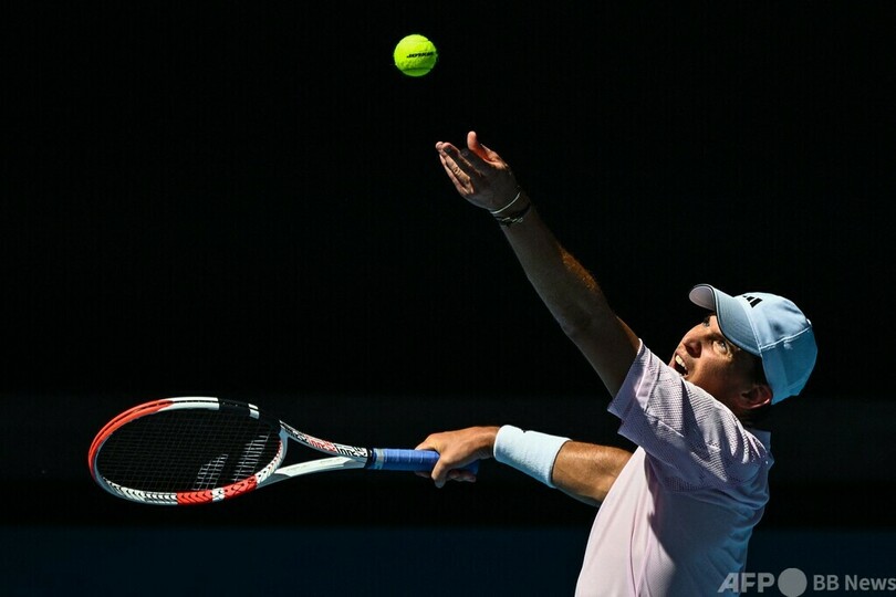 ティエムはルブレフに完敗、全豪OP初戦で姿消す 写真7枚 国際ニュース：AFPBB News