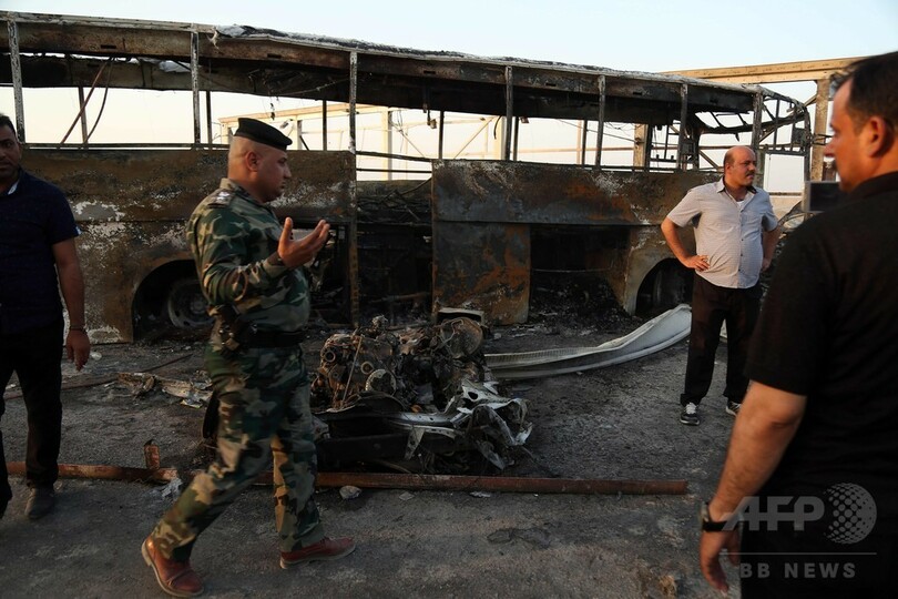 銃撃と自爆で74人死亡 イラク南部、ISが犯行声明