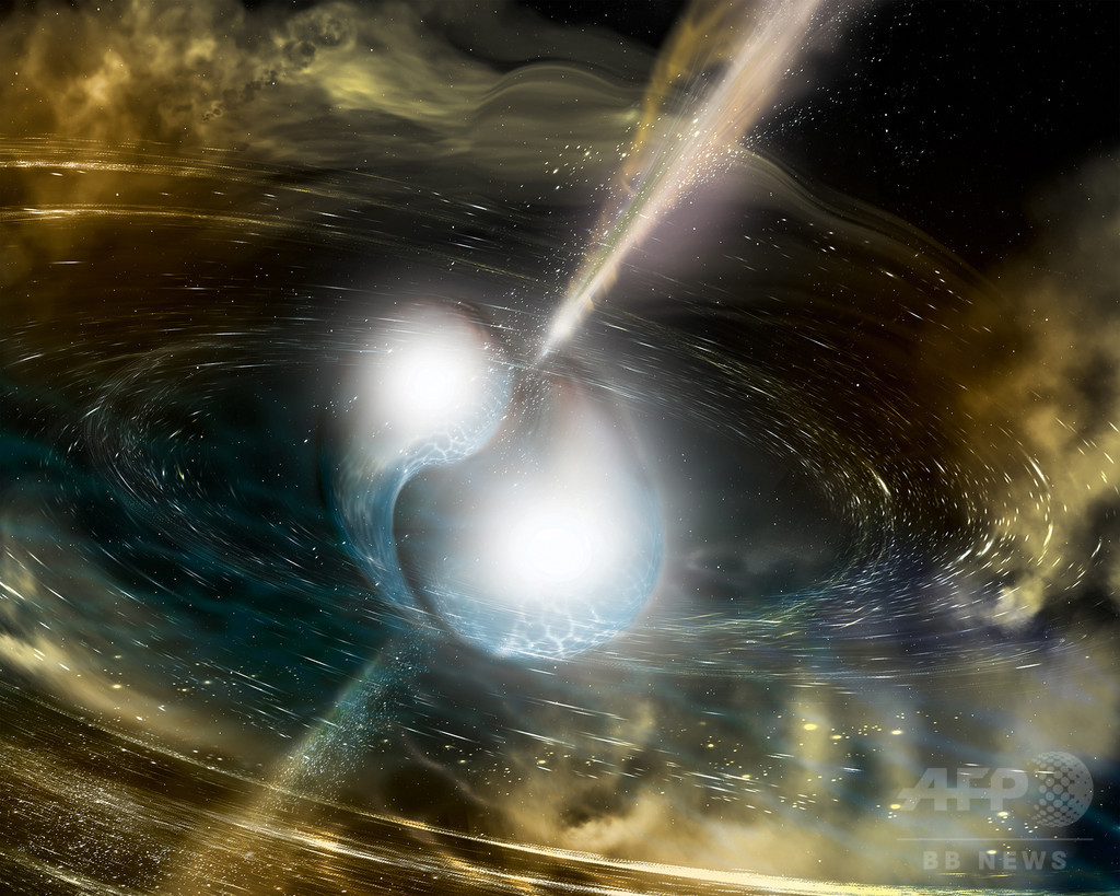 中性子星同士の合体、今年の飛躍的研究「ブレークスルー」賞に 中性子星同士の合体、今年の飛躍的研究「ブレークスルー」賞に