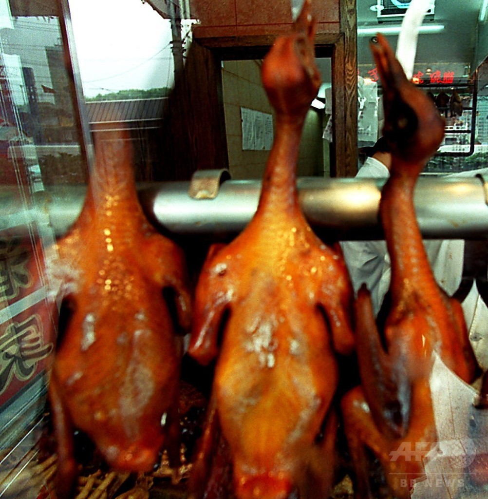 中国、ローストダック販売の男性 鳥インフルで死亡 中国、ローストダック販売の男性 鳥インフルで死亡
