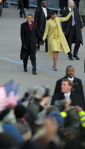オバマ米大統領 議事堂から祝賀パレード ホワイトハウス入り 写真14枚 国際ニュース Afpbb News