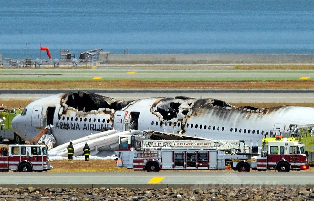 アシアナ機の着陸失敗事故 自動操縦への頼り過ぎ が一因 写真1枚 国際ニュース Afpbb News