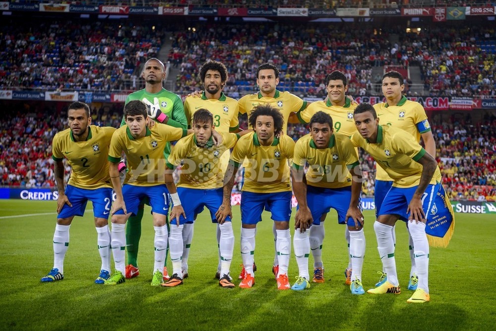 W杯出場国紹介】ブラジル代表 写真1枚 国際ニュース：AFPBB News