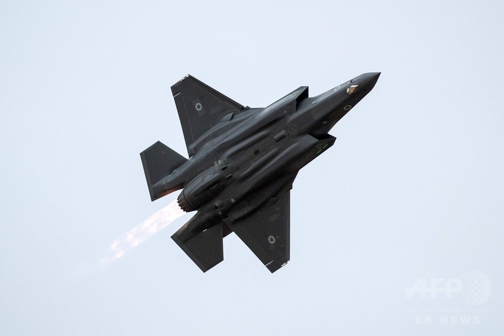 イスラエル空軍 世界で初めてf35戦闘機を実戦に投入 写真1枚 国際ニュース Afpbb News