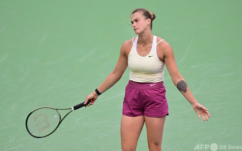 女子テニス チャンピオン　アリーナサバレンカ　直筆サイン入りフォト サバレンカ好発進「過去一番の仕上がり」 全仏OP／テニス（写真・画像