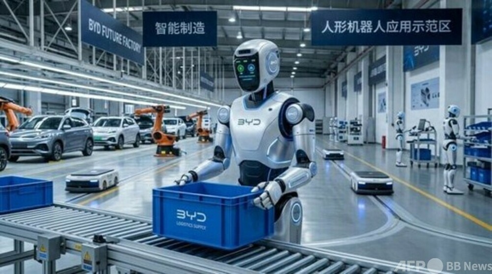 BYD ヒューマノイドロボット事業への参入を発表