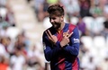 14-15スペイン1部リーグ第35節、FCバルセロナ対コルドバ。得点を決めて喜ぶFCバルセロナのジェラール・ピケ（2015年5月2日撮影）。(c)AFP/CRISTINA QUICLER
