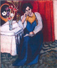 オランダ・ロッテルダム（Rotterdam）にあるクンストハル（Kunsthal）美術館から盗まれたアンリ・マチス（Henri Matisse）の「La Liseuse en Blanc et Jaune」（撮影日不明）。(c)AFP/DUTCH POLICE