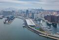 青島市の青島国際クルーズ港区（資料写真）。(c)Xinhua News